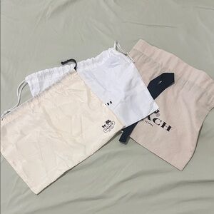 Coach Dustbags x3